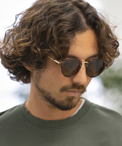 CAMBIO（カンビオ）の「mko10270-Boston Combination Sunglasses サングラス（サングラス・メンズ・ライトブルー/ブラック系その他/ライトグレー/ブラウン系その他・FREE）」の18枚目の写真