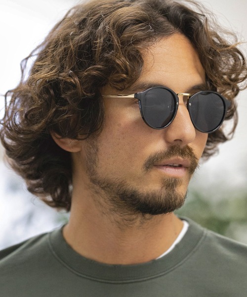 CAMBIO（カンビオ）の「mko10270-Boston Combination Sunglasses サングラス（サングラス・メンズ・ライトブルー/ブラック系その他/ライトグレー/ブラウン系その他・FREE）」の16枚目の写真