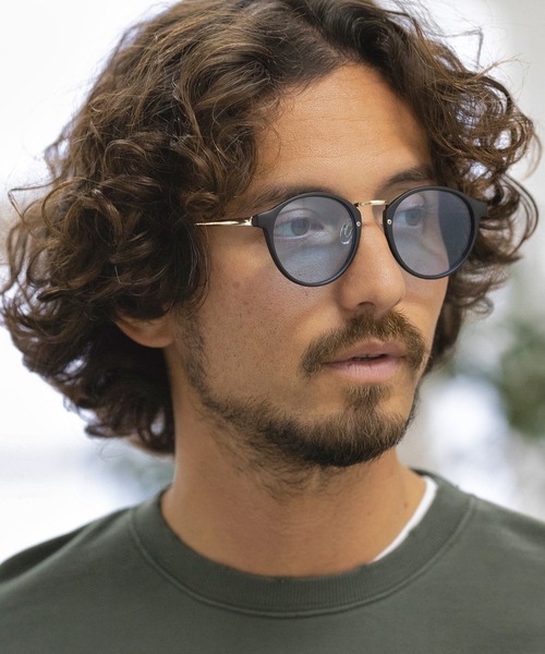 CAMBIO（カンビオ）の「mko10270-Boston Combination Sunglasses サングラス（サングラス・メンズ・ライトブルー/ブラック系その他/ライトグレー/ブラウン系その他・FREE）」の14枚目の写真