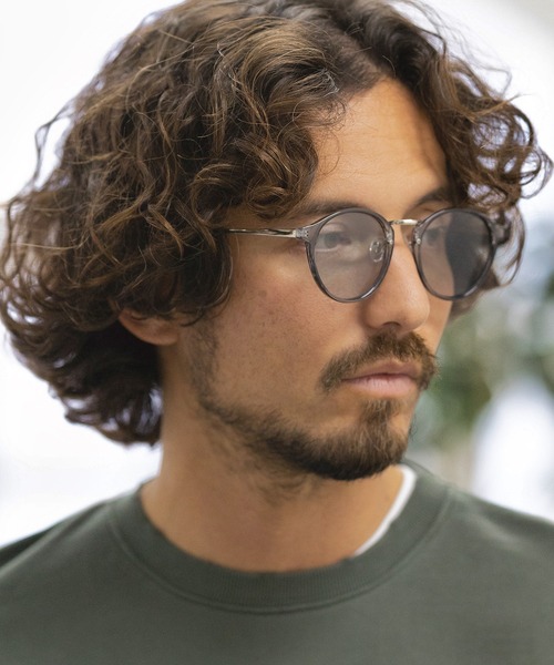 CAMBIO（カンビオ）の「mko10270-Boston Combination Sunglasses サングラス（サングラス・メンズ・ライトブルー/ブラック系その他/ライトグレー/ブラウン系その他・FREE）」の21枚目の写真