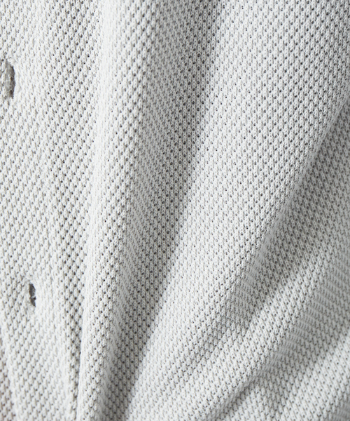 MYSELF ABAHOUSE(マイセルフアバハウス)の「ルーズシルエット ローゲージ 鹿の子 カーディガン(カーディガン/ボレロ・メンズ・アイボリー/サックスブルー/ピンクベージュ/グレイッシュブルー・46/48)」の22枚目の写真