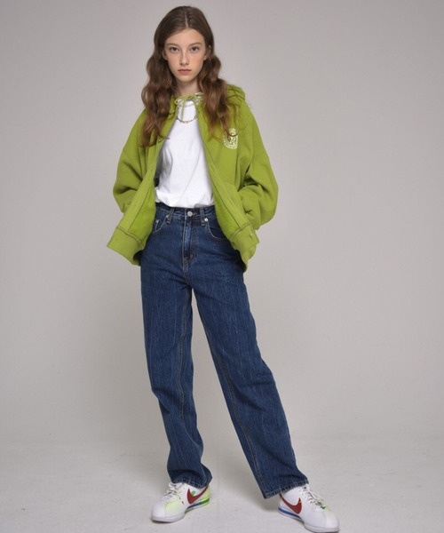 ALAND（エーランド）の「【UNSEX】Midnight Move／hood cardigan　2265847（パーカー・レディース・グレー/グリーン・FREE）」の10枚目の写真