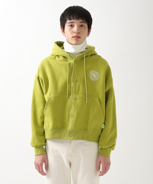 ALAND（エーランド）の「【UNSEX】Midnight Move／hood cardigan　2265847（パーカー・レディース・グレー/グリーン・FREE）」の14枚目の写真