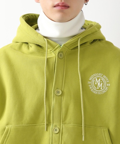 ALAND（エーランド）の「【UNSEX】Midnight Move／hood cardigan　2265847（パーカー・レディース・グレー/グリーン・FREE）」の17枚目の写真