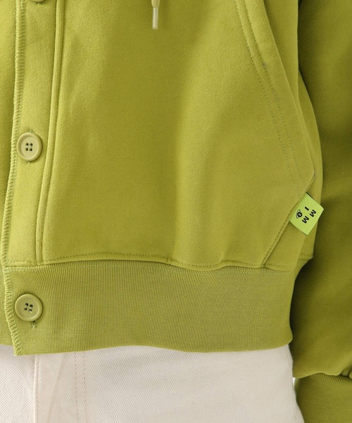 ALAND（エーランド）の「【UNSEX】Midnight Move／hood cardigan　2265847（パーカー・レディース・グレー/グリーン・FREE）」の21枚目の写真