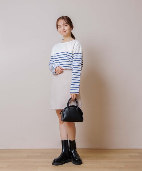 flower（フラワー）の「プチフラッフスカート（スカート・レディース・グレー/アイボリー・FREE）」の12枚目の写真