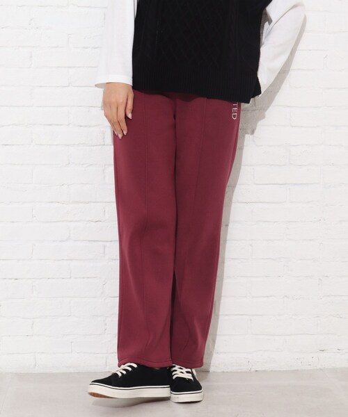 Cutie Blonde（キューティーブロンド）の「◆【S-L】ストレートスウェットパンツ（その他パンツ・レディース・ブラック/ダークグリーン/ボルドー・01/02/03）」の11枚目の写真