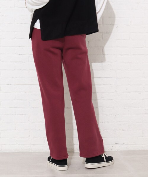 Cutie Blonde（キューティーブロンド）の「◆【S-L】ストレートスウェットパンツ（その他パンツ・レディース・ブラック/ダークグリーン/ボルドー・01/02/03）」の5枚目の写真