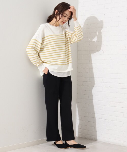 Cutie Blonde（キューティーブロンド）の「◆【S-L】ストレートスウェットパンツ（その他パンツ・レディース・ブラック/ダークグリーン/ボルドー・01/02/03）」の9枚目の写真