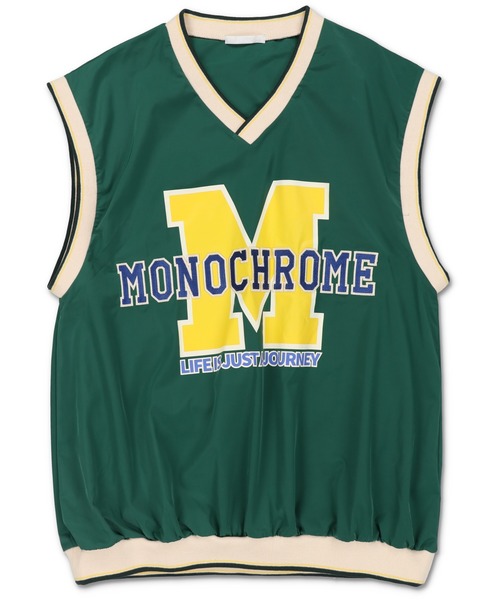 SPINNS（スピンズ）の「ナイロンベスト ロゴリブライン（ベスト・レディース・ブラック/サックスブルー/グリーン・ONESIZE）」の16枚目の写真