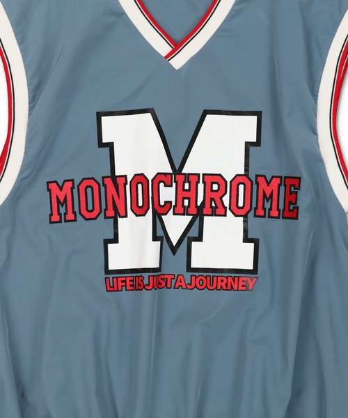 SPINNS（スピンズ）の「ナイロンベスト ロゴリブライン（ベスト・レディース・ブラック/サックスブルー/グリーン・ONESIZE）」の12枚目の写真