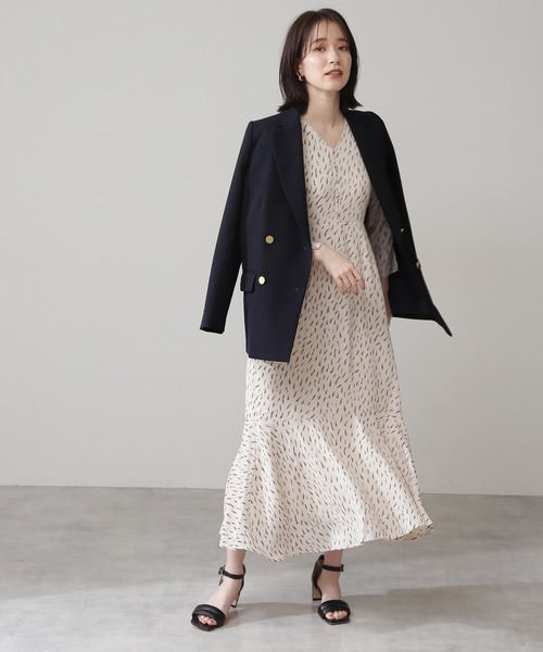 N.（N. Natural Beauty Basic）（エヌエヌナチュラルビューティーベーシック）の「【S Size Line】◆ギャザースリーブマーメイドワンピース（ワンピース・レディース・ホワイト系その他/ブラック系その他/ブルー系その他・SMALL/MEDIUM）」の11枚目の写真