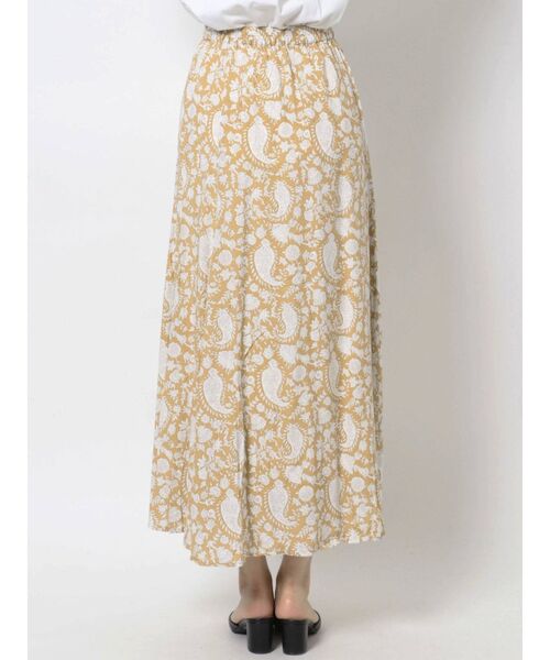 Ungrid（アングリッド）の「ペイズリーフィットフレアスカート（スカート・レディース・イエロー/ブルー・FREE）」の14枚目の写真