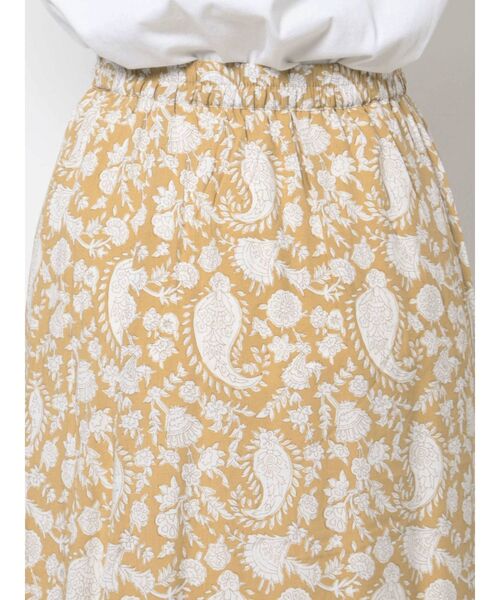 Ungrid（アングリッド）の「ペイズリーフィットフレアスカート（スカート・レディース・イエロー/ブルー・FREE）」の16枚目の写真
