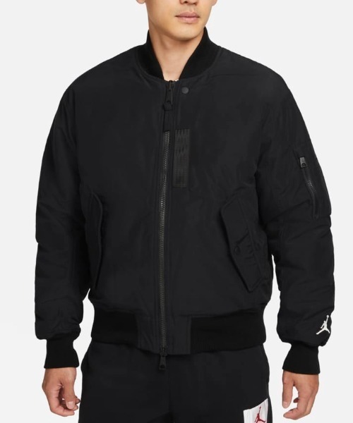 NIKE / ブルゾン/M/コットン/BLK/DA9797-010 JORDAN BRAND（ジョーダンブランド）の「NIKE JORDAN ESSENTIAL STMT