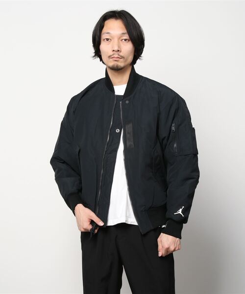 NIKE / ブルゾン/M/コットン/BLK/DA9797-010 JORDAN BRAND（ジョーダンブランド）の「NIKE JORDAN ESSENTIAL STMT