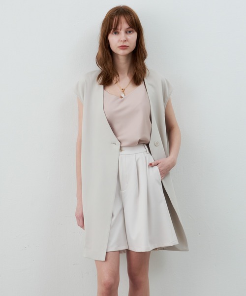 LA BELLE ETUDE(ラベルエチュード)の「loose basic vest(ベスト・レディース・ブラック/ライトベージュ/グレー・FREE)」の16枚目の写真