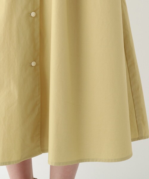 OPAQUE.CLIP（オペークドットクリップ）の「◆【OC】オーガニックコットンタイプライター シャツワンピース（ワンピース・レディース・ホワイト系/サンドベージュ/ライトブルー/ブラック系7・36/38/40）」の10枚目の写真