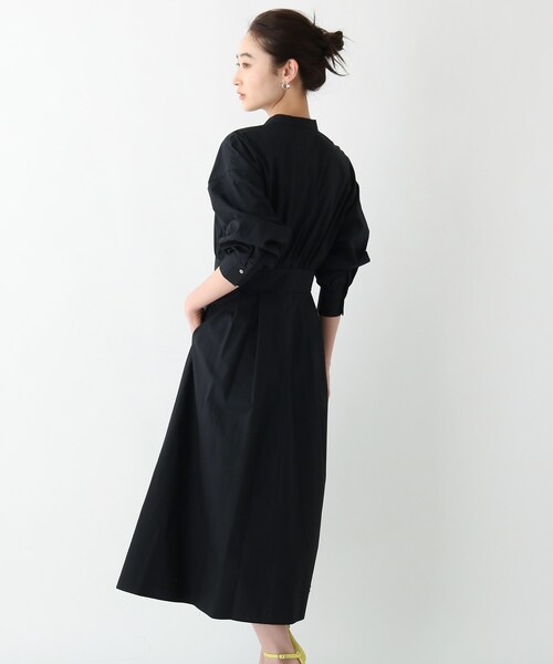 OPAQUE.CLIP（オペークドットクリップ）の「◆【OC】オーガニックコットンタイプライター シャツワンピース（ワンピース・レディース・ホワイト系/サンドベージュ/ライトブルー/ブラック系7・36/38/40）」の18枚目の写真