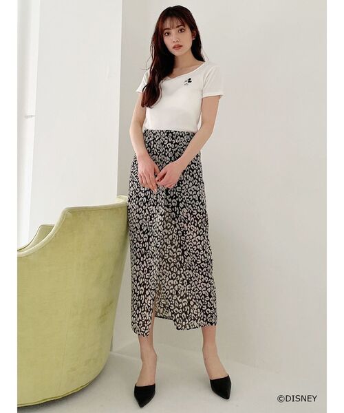 GYDA(ジェイダ)の「LEOPARD DEEPスリットスカートライクショートパンツ(スカート・レディース・その他/その他2・FREE)」の6枚目の写真