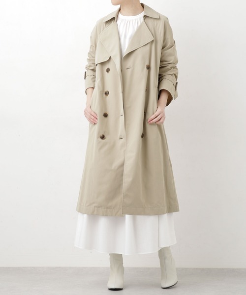 Nano Universe ナノユニバース のトレンチコート ロングトレンチコート 673 を購入できます Nano Universe ジャケット アウター トレンチコート ロングトレンチコート トレンチコート Nano Universe ナノユニバース のファッション 価格ｏｆｆ