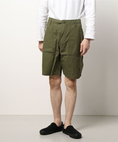 【セール】【HOUSTON】VINTAGE RIPSTOP FATIGUE SHORTS（その他パンツ）｜HOUSTON（ヒューストン）