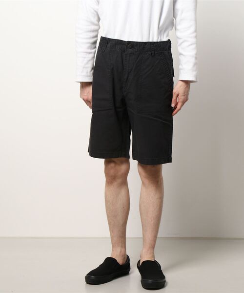 HOUSTON(ヒューストン)の「【HOUSTON】VINTAGE RIPSTOP FATIGUE SHORTS(その他パンツ・メンズ・ブラック/カーキ/オリーブドラブ/ウッドランド・SMALL/MEDIUM/LARGE/X-LARGE)」の1枚目の写真