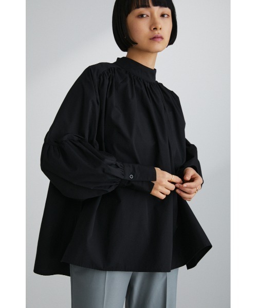 STYLEMIXER(スタイルミキサー)の「ショルダーギャザーブラウス(シャツ/ブラウス・レディース・ホワイト/ベージュ/ブラック・FREE)」の16枚目の写真