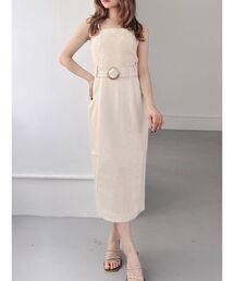 RESEXXY | カラーツイードライクキャミワンピース(ワンピース)