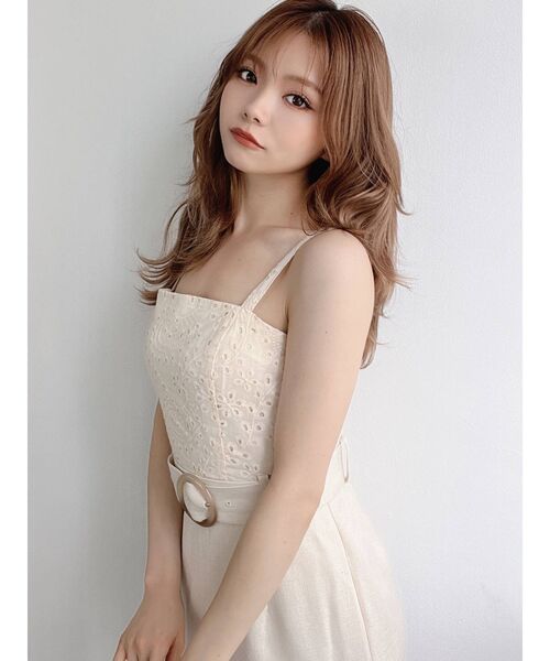 RESEXXY（リゼクシー）の「カラーツイードライクキャミワンピース（ワンピース・レディース・ブラウン/ブルー/その他1・FREE）」の6枚目の写真