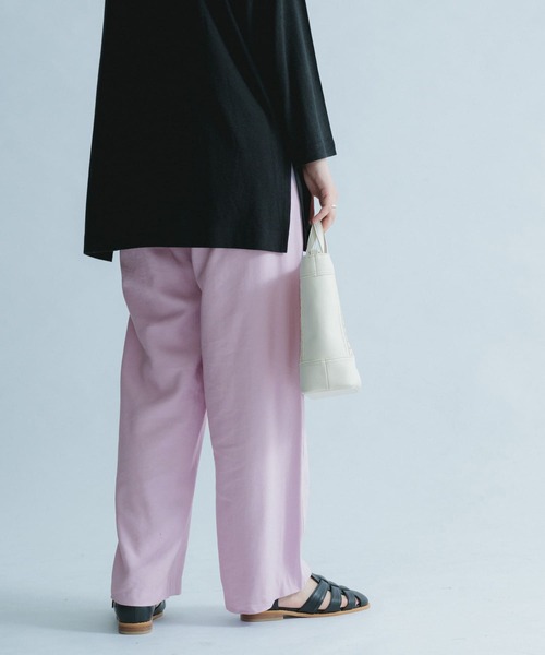 FORK&SPOON(フォークアンドスプーン)の「FORK&SPOON カラーパンツ(その他パンツ・レディース・ネイビー/パープル系その他/ブラウン/ブルー系その他・ONE)」の17枚目の写真