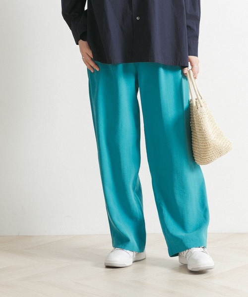 FORK&SPOON(フォークアンドスプーン)の「FORK&SPOON カラーパンツ(その他パンツ・レディース・ネイビー/パープル系その他/ブラウン/ブルー系その他・ONE)」の21枚目の写真