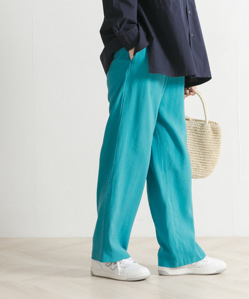 FORK&SPOON(フォークアンドスプーン)の「FORK&SPOON カラーパンツ(その他パンツ・レディース・ネイビー/パープル系その他/ブラウン/ブルー系その他・ONE)」の15枚目の写真