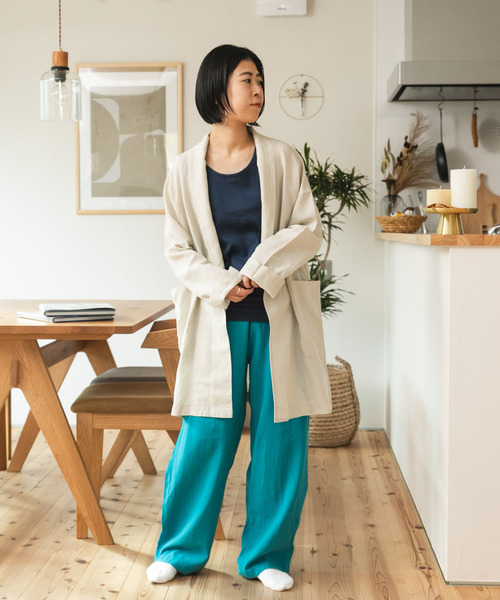 FORK&SPOON(フォークアンドスプーン)の「FORK&SPOON カラーパンツ(その他パンツ・レディース・ネイビー/パープル系その他/ブラウン/ブルー系その他・ONE)」の16枚目の写真