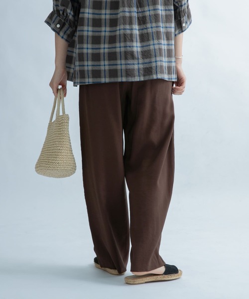 FORK&SPOON(フォークアンドスプーン)の「FORK&SPOON カラーパンツ(その他パンツ・レディース・ネイビー/パープル系その他/ブラウン/ブルー系その他・ONE)」の10枚目の写真