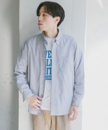 URBAN RESEARCH DOORS | チェックボタンダウンオーバーシャツ(シャツ/ブラウス)