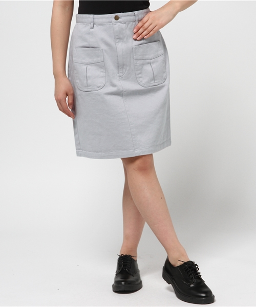 Kastane（カスタネ）の「【Kastane】台形スカート（スカート・レディース・オフホワイト/ピンクベージュ/カーキ/ブルー/ホワイト/グレー/レッド・X-SMALL/SMALL/MEDIUM/LARGE）」の21枚目の写真