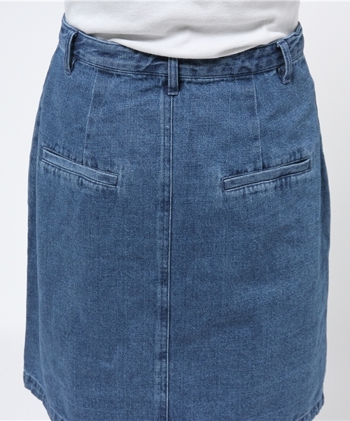 Kastane（カスタネ）の「【Kastane】台形スカート（スカート・レディース・オフホワイト/ピンクベージュ/カーキ/ブルー/ホワイト/グレー/レッド・X-SMALL/SMALL/MEDIUM/LARGE）」の12枚目の写真