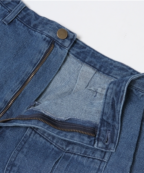 Kastane（カスタネ）の「【Kastane】台形スカート（スカート・レディース・オフホワイト/ピンクベージュ/カーキ/ブルー/ホワイト/グレー/レッド・X-SMALL/SMALL/MEDIUM/LARGE）」の16枚目の写真