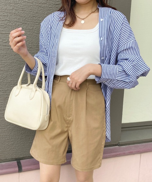 apres jour(アプレジュール)の「ショートパンツ【ZOZOTOWN限定アイテム】(その他パンツ・レディース・ブラック/ベージュ/ダークブラウン・X-LARGE/フリー)」の3枚目の写真