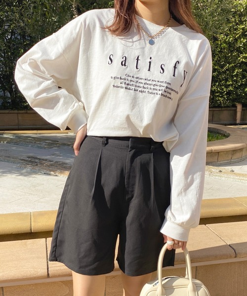 apres jour(アプレジュール)の「ショートパンツ【ZOZOTOWN限定アイテム】(その他パンツ・レディース・ブラック/ベージュ/ダークブラウン・X-LARGE/フリー)」の2枚目の写真