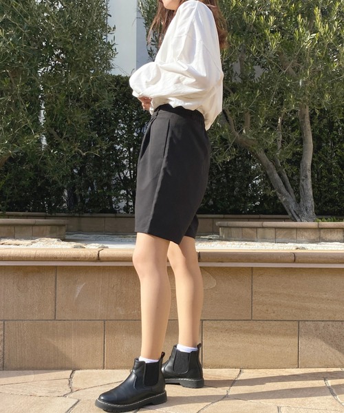 apres jour(アプレジュール)の「ショートパンツ【ZOZOTOWN限定アイテム】(その他パンツ・レディース・ブラック/ベージュ/ダークブラウン・X-LARGE/フリー)」の12枚目の写真