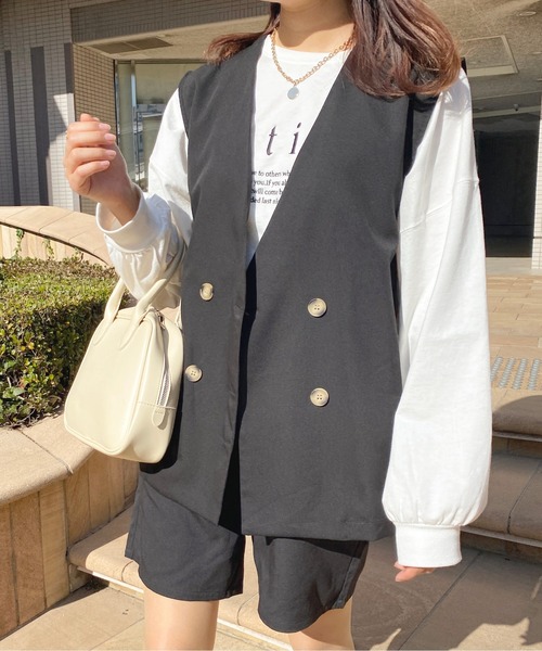 apres jour(アプレジュール)の「ショートパンツ【ZOZOTOWN限定アイテム】(その他パンツ・レディース・ブラック/ベージュ/ダークブラウン・X-LARGE/フリー)」の13枚目の写真