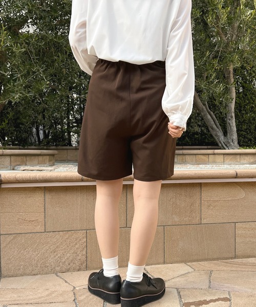 apres jour(アプレジュール)の「ショートパンツ【ZOZOTOWN限定アイテム】(その他パンツ・レディース・ブラック/ベージュ/ダークブラウン・X-LARGE/フリー)」の22枚目の写真