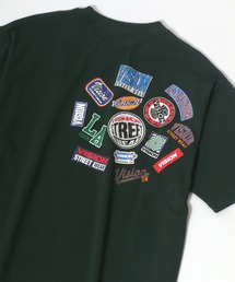 VISION STREET WEAR/ヴィジョンストリートウエア スケボー ヴィンテージプリント ワンポイント刺繍Tシャツ