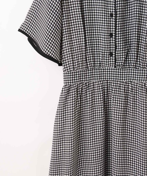 Honeys（ハニーズ）の「配色Ｖネックワンピース（ワンピース・レディース・ブルー系その他/グリーン系その他/ブルー系その他2/ブラック系その他・M/LL/S/L）」の22枚目の写真