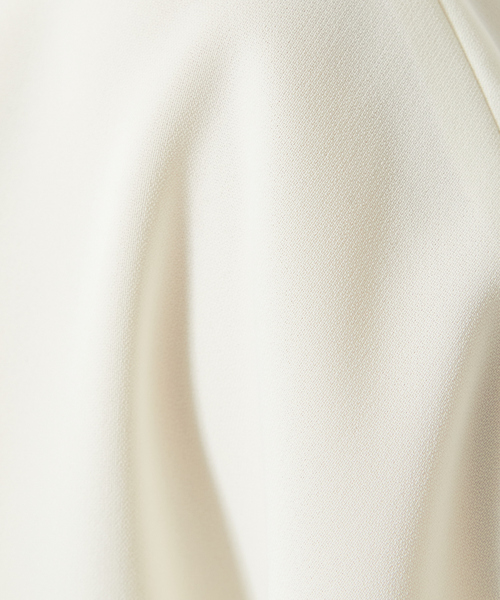 qualite（カリテ）の「【セットアップ対応】ダブルクロス2WAYブラウス（シャツ/ブラウス・レディース・グレイッシュベージュ/ブラック/オフホワイト・36/38）」の19枚目の写真