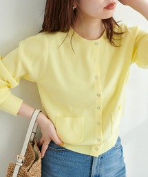 natural couture | WEB限定/旬顔コーデが決まるプチプラリングドット釦おしゃれカーディガン(カーディガン/ボレロ)