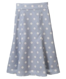 ドットマーメイドスカート