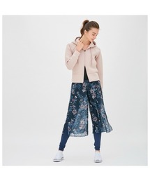 Chacott チャコット レイヤード　ガウチョパンツ　　Mサイズ 花柄 美品✨チャコット ボトムス レイヤードガウチョ パンツ
